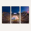 Oklahoma Sooners Memorial Stadium Wall Art Canvas Print,