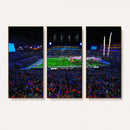Ole Miss Rebels Vaught Hemingway Stadium Wall Art Canvas