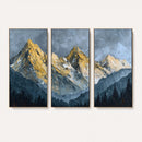 Abstract Mountain Wall Art Canvas Print Modern Landscape Painting Print