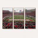 Wisconsin Badgers Team Print Canvas - Madison Camp Randall