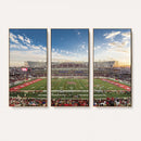 Framed Houston Cougars Football Team Print - Houston TDECU