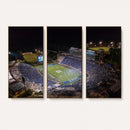 Duke University Blue Devils Football Print Canvas - Durham