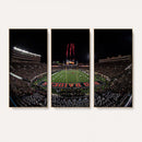 Framed Texas Tech Red Raiders Stadium Canvas, Texas Tech Red