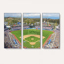 Citi Field Wall Art Print | 3-Panel New York Mets Baseball