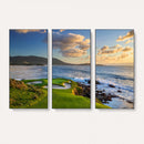 Pebble Beach Golf Links Wall Art Canvas Print – Iconic