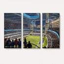 Chicago Dome Stadium Wall Art Canvas Print – Framed Modern