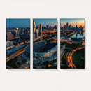Chicago Bears Soldiers Field Wall Art Canvas Print – Framed