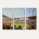 Cleveland Browns Stadium Wall Art Canvas Print – Framed NFL