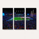 Ole Miss Rebels Vaught Hemingway Stadium Wall Art Canvas