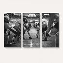 American Football Wall Art Canvas Print Framed Stadium Sport