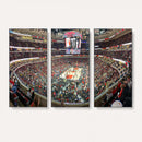 United Center Chicago Bulls Stadium Wall Art Canvas Print