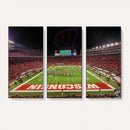 Wisconsin Badgers Football Team Print Canvas- Madison Camp