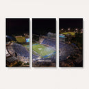 Duke University Blue Devils Football Print Canvas - Durham