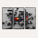 RedBull Formula 1 Canvas Wall Art Print