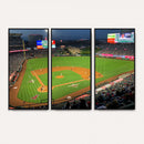 Angel Stadium Aerial Canvas Print – Los Angeles Angels