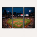St. Louis Cardinals Baseball Team Print - Busch Stadium Wall
