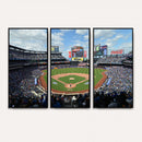 New York Mets Baseball Team Print - Citi Field Stadium Wall