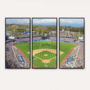 Citi Field Wall Art Print | 3-Panel New York Mets Baseball