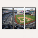 New York Yankees Baseball Team Print - Yankee Stadium Wall