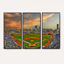 Chicago Wrigley Field Wall Art Canvas Print – Iconic