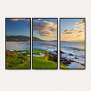 Pebble Beach Golf Links Wall Art Canvas Print – Iconic