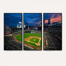 Target Field Wall Art Canvas Print – Baseball Stadium