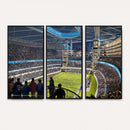 Chicago Dome Stadium Wall Art Canvas Print – Framed Modern
