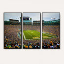 Green Bay Packers Lambeau Field Stadium Wall Art Canvas
