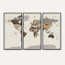 World Map Wall Art Print