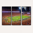 Clemson Football Stadium Wall Art Canvas Print, College