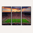 Oklahoma Sooners Stadium Wall Art Canvas Print, College