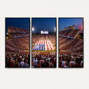 Oklahoma Memorial Stadium Wall Art Canvas Print – Oklahoma