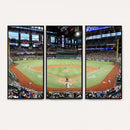 Texas Rangers Baseball Team Print - Arlington Globe Life