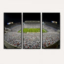 Beaver Stadium Night Game Triple Canvas Wall Art - Penn