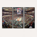United Center Chicago Bulls Stadium Wall Art Canvas Print