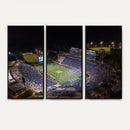 Duke University Blue Devils Football Print Canvas - Durham