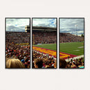 Central Michigan University Chippewas Football Team Print -