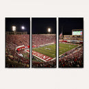 Indiana University Hoosiers Football Team Print Canvas -