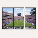 TCU Horned Frogs Football Team Print - Fort Worth Amon G.