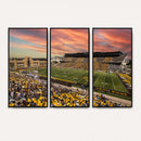 University of Wyoming Cowboys Football Team Print - Laramie