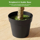 46-Inch Artificial Boxwood Topiary Tree Fake Potted Boxwood Tree with 5 Ball by DirectDeals