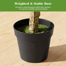 46-Inch Artificial Boxwood Topiary Tree Fake Potted Boxwood Tree with 5 Ball by LJGDeals