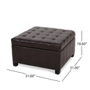 Isabella - Contemporary Ottoman With Storage by HouseOfZazla