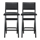 Keira - Bar Stool (Set of 2) - Black by HouseOfZazla