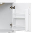 Elegant Fluted Bathroom Vanity With Sink, Soft Close Doors & Drawer by HouseOfZazla