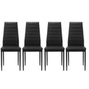 Dining Chair (Set of 4) - Black by Unique Piece Furniture
