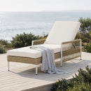TOPMAX Outdoor All-Weather PE Rattan Chaise Lounge by HouseOfZazla