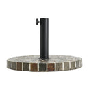 Enzo Tile Round Umbrella Base by HouseOfZazla