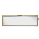 Console Table With Mirrored Glass Top, Modern Entryway Table For Living Room Foyer Entryway - Gold by HouseOfZazla