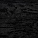 Cadence Tempered Glass Full Length Standing Mirror Black Oak